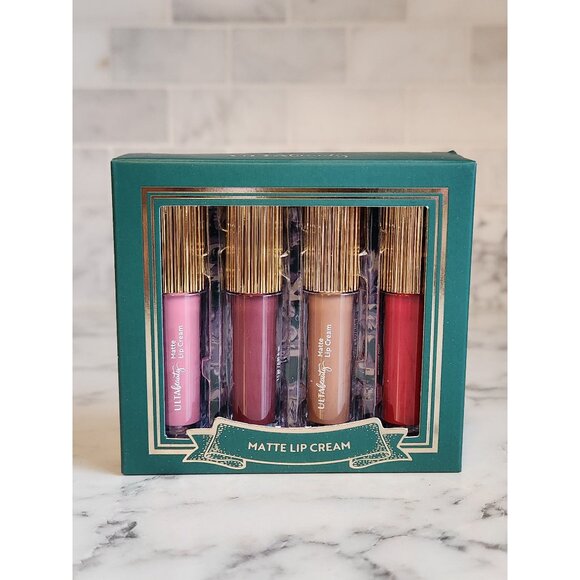 Ulta Beauty Lip Library 16-Piece Set Matte Lip Cream & Lip Stain Gloss - Picture 3 of 10